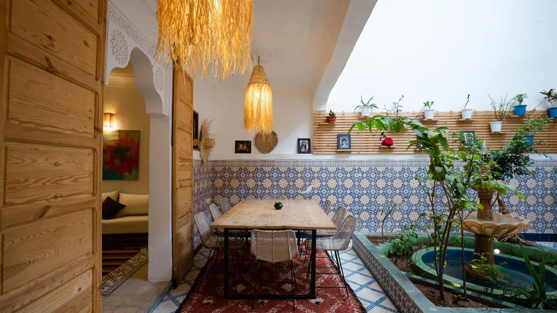 Riad Lkhlil マラケシュ モロッコ